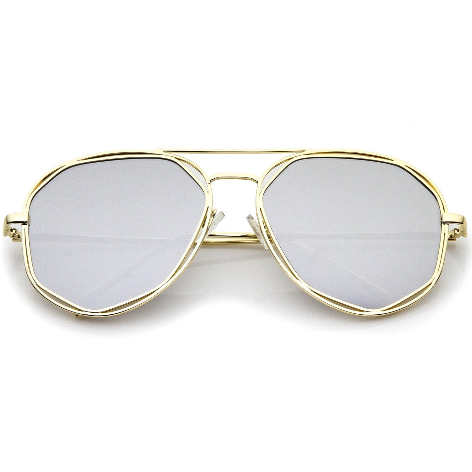 Mirrored Lens Sunglasses