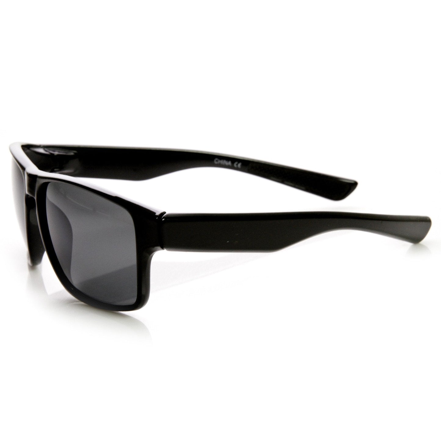 Sports Wide Frame Horned Rim