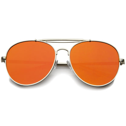 Metal Side Cover Aviator Sunglasses