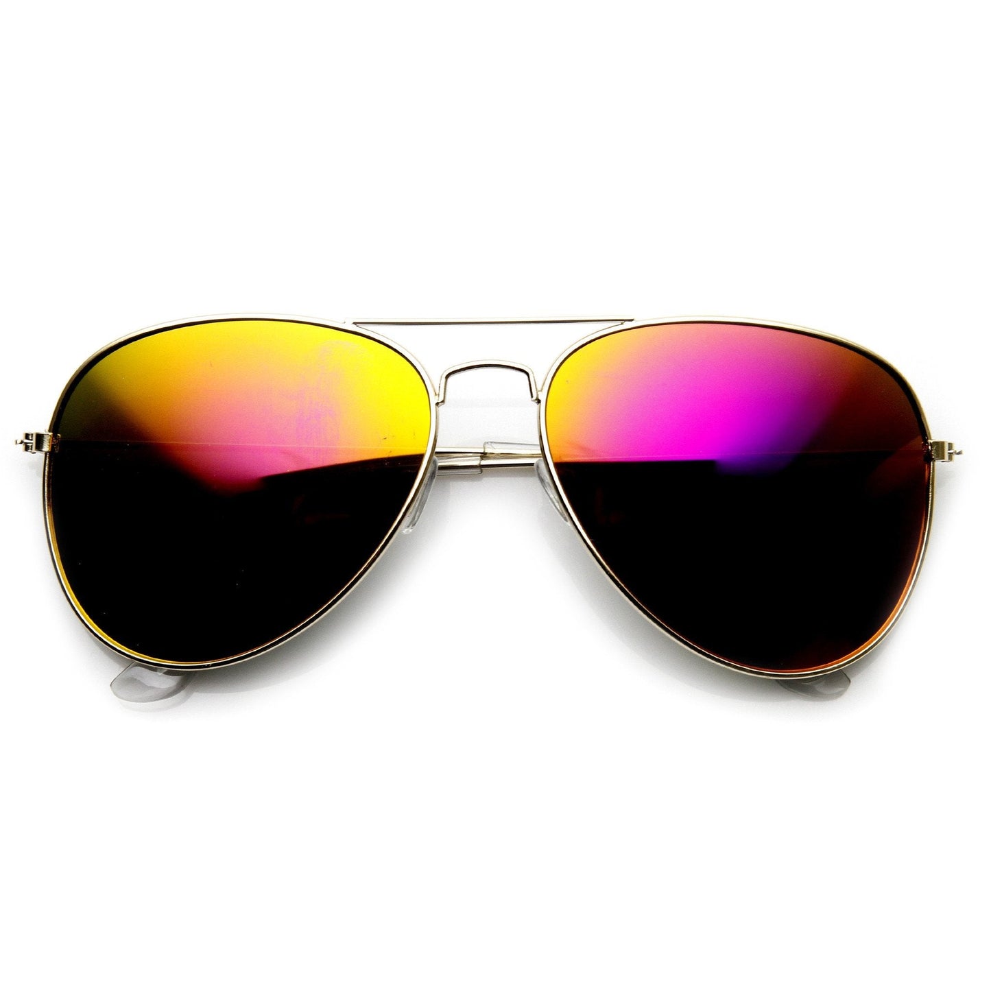 Gold Frame Aviator Sunglasses