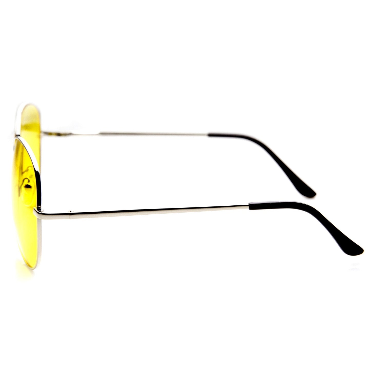 Aviator Sunglasses With Yellow Driving Lens