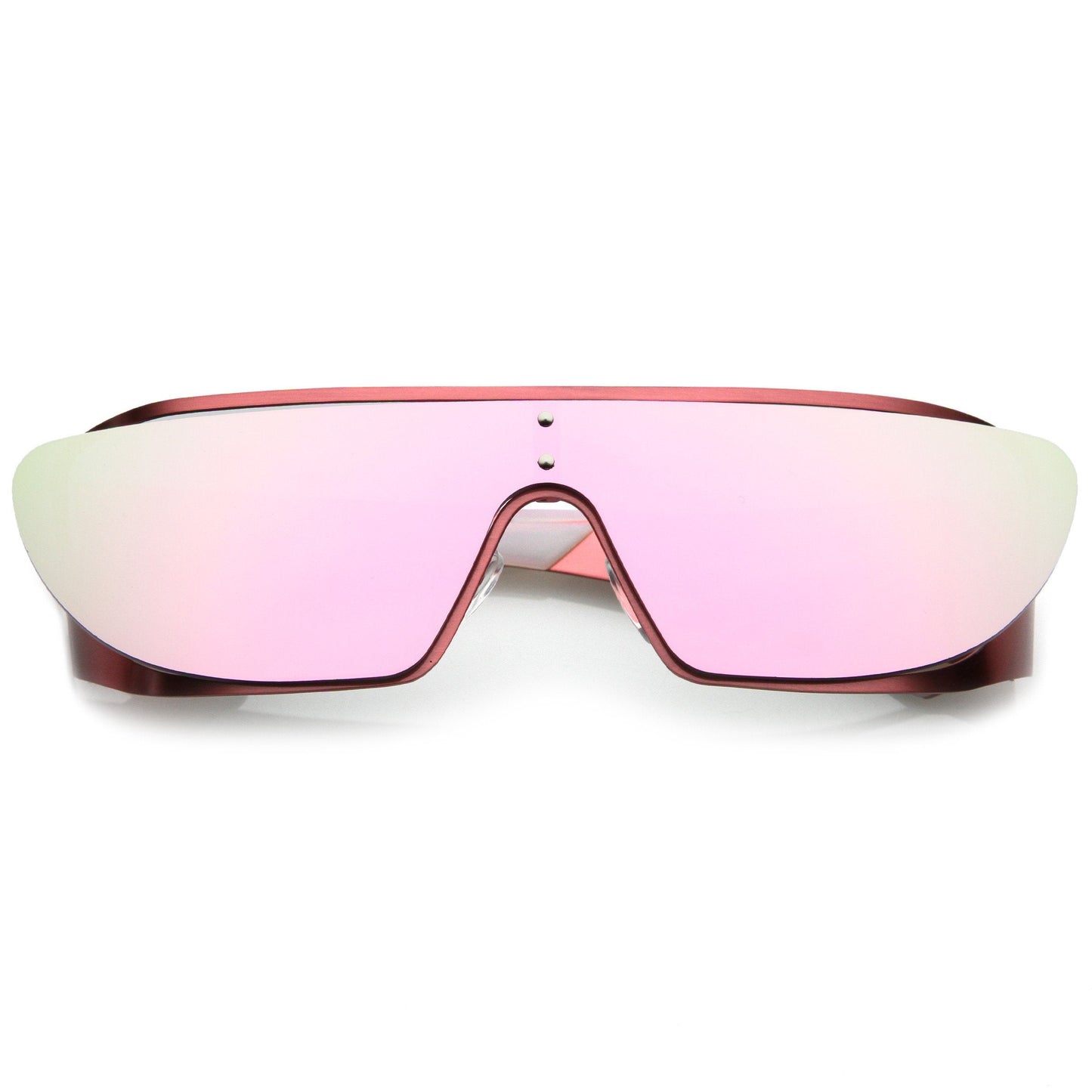 Space Cadet Metal Cutout Shield Sunglasses