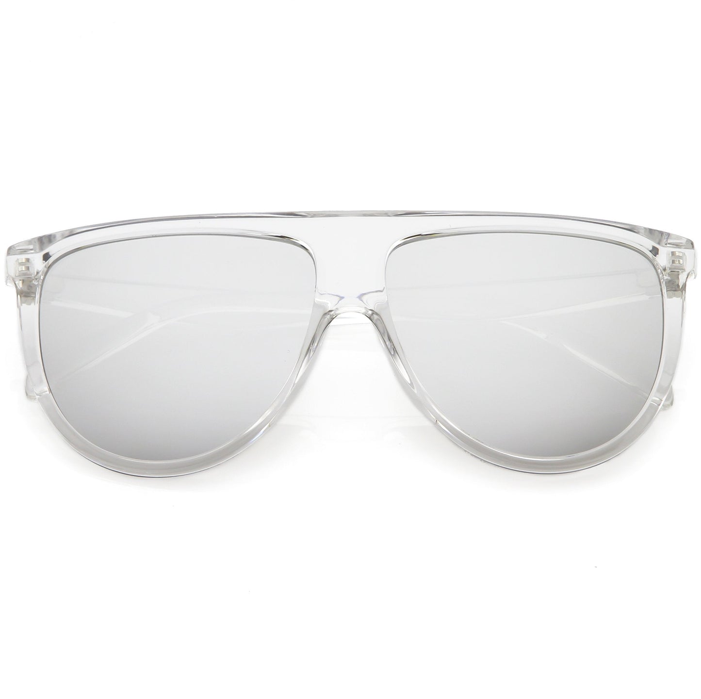 Space Trance Flat Top Mirrored Flat Lens Sunglasses