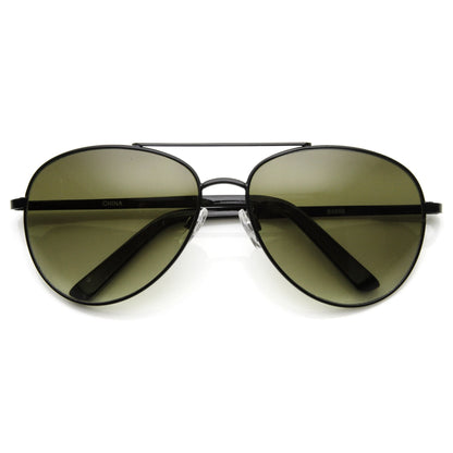Full Metal Aviator Sunglasses