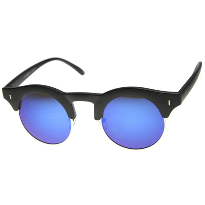 Retro Rim Round Sunglasses